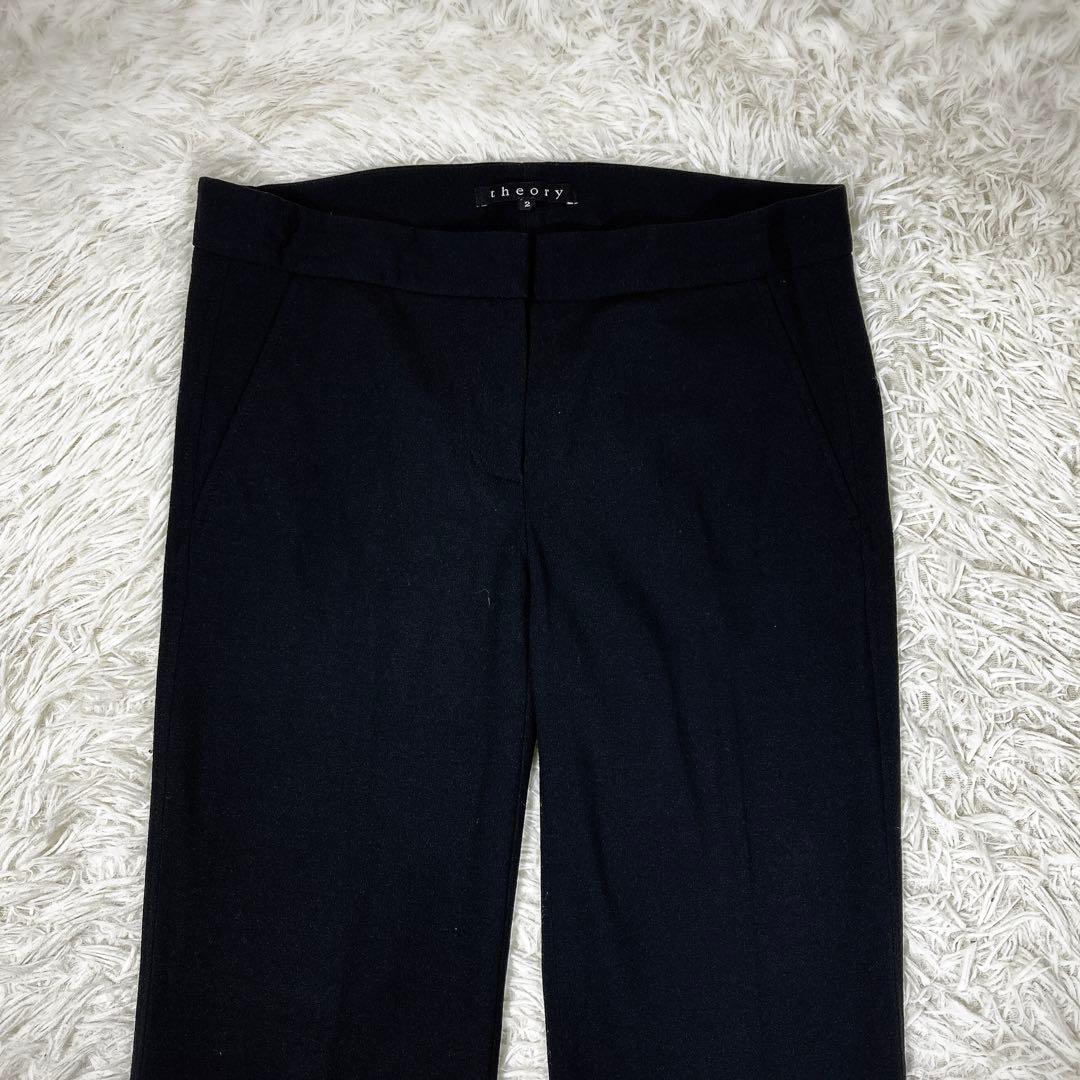 セオリー　セットアップスーツ　ストレッチ　フレア　ダークネイビー Mサイズ