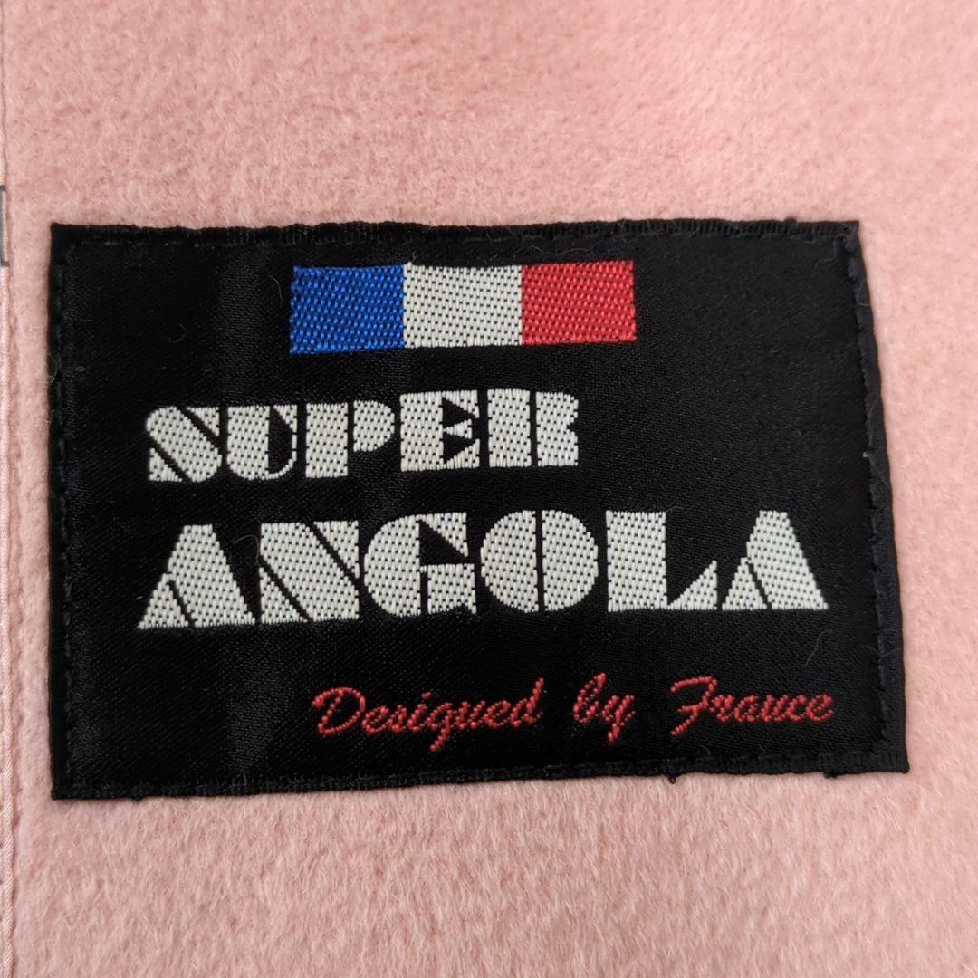 未使用品【M】バルマン　2way　アンゴラウール　バルマカーンコート　シルク