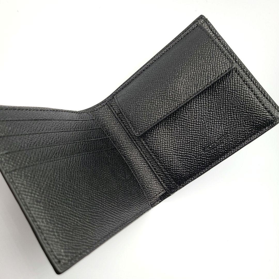 COACH 折り財布 新品 ブラック 限定品 お札入れ 小銭入れ