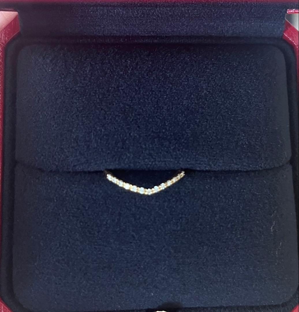 アガット agete ダイヤモンドリング　K18