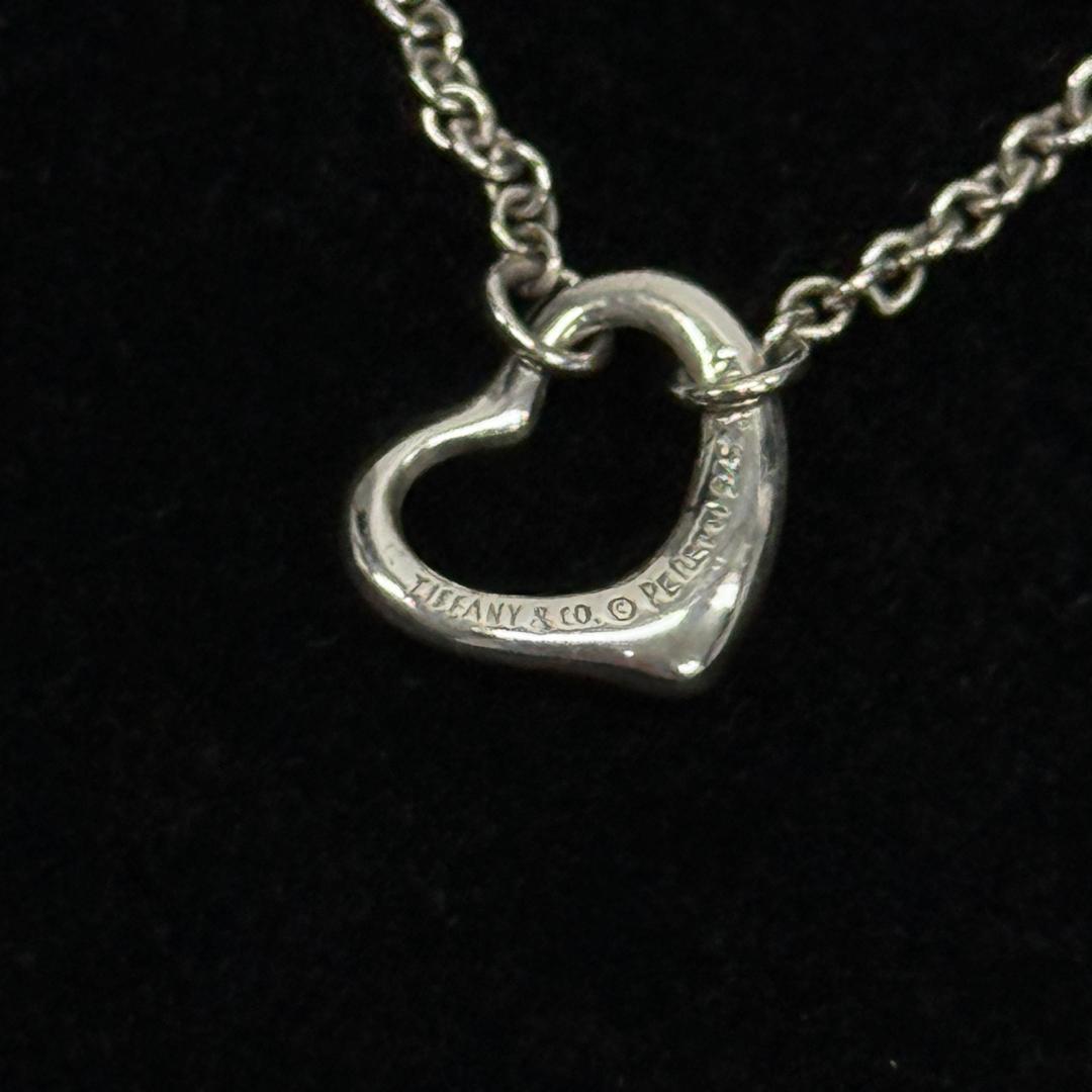 極美品 ティファニー オープンハート 5P ブレスレット エルサペレッティ