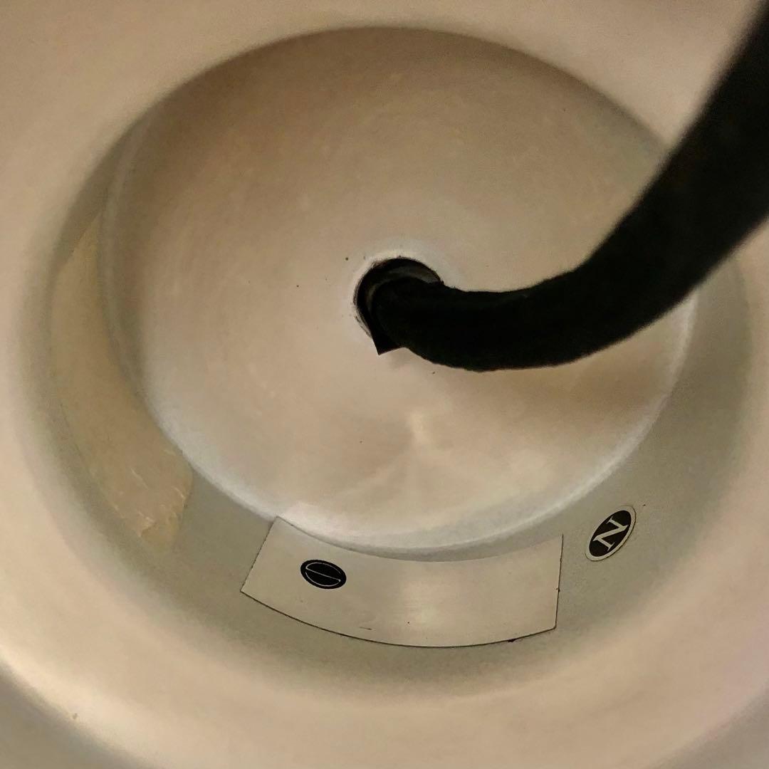 デンマークNORDISK SOLARビンテージ　ミルキーホワイトペンダントランプ