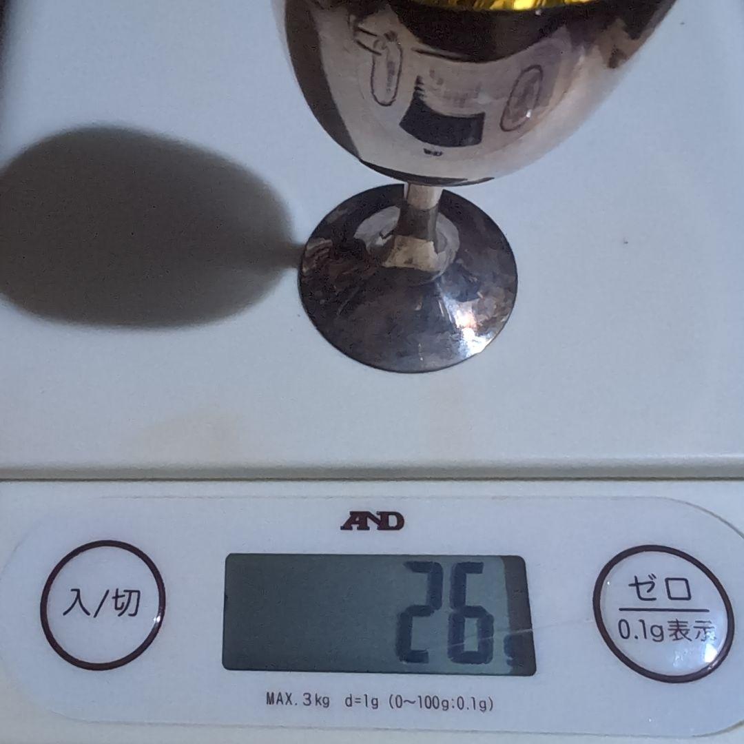 純銀　第17回日本ダービー　優駿記念　クモノハナ　銀杯　競馬グッズ　アンティーク