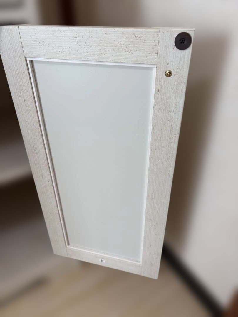 ニトリ アンティーク調レンジ台・食器棚・収納棚