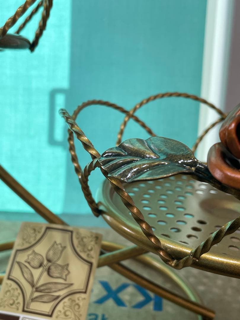 鍛冶屋の店® 花台（2段）KX-050E 未使用　花台