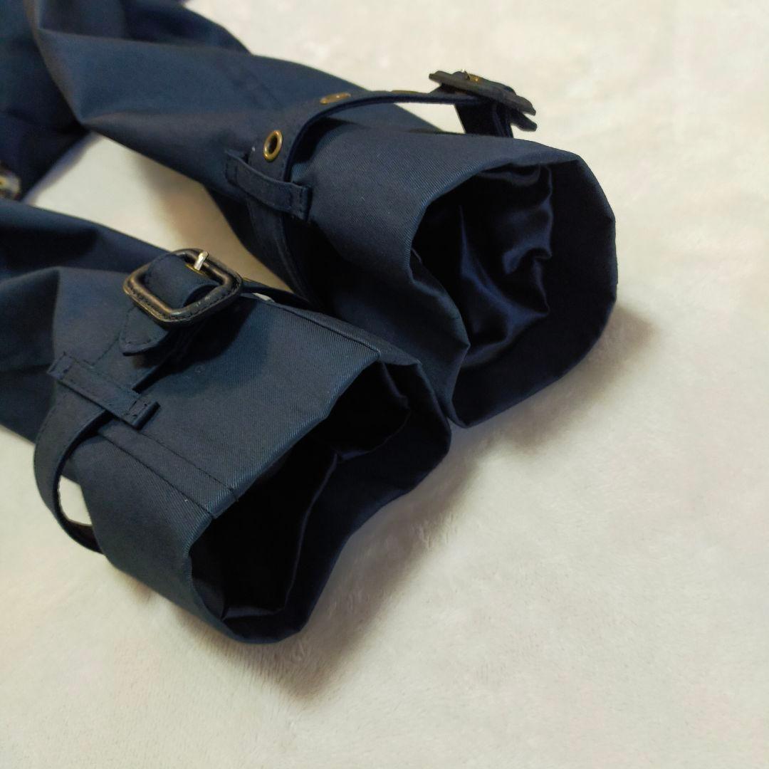 美品　英国製　GRENFEL　トレンチコート　34サイズ　ネイビー