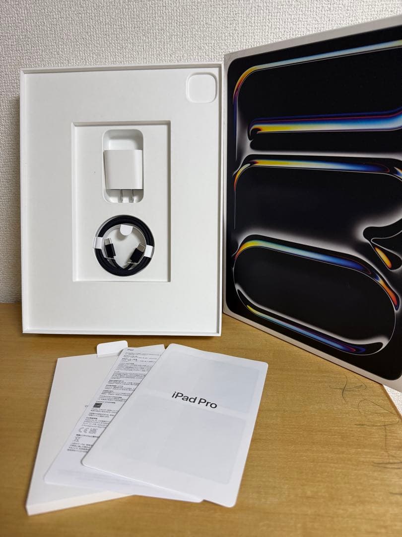 iPad Pro 13インチ（M4）256GB ブラック Wi-Fiモデル