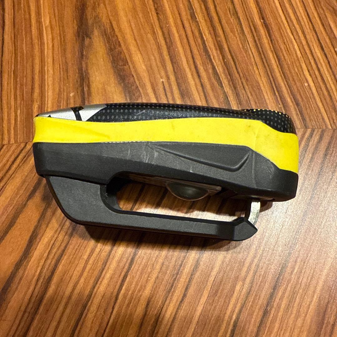 き*ん様 ABUS アラームロック ブラック/イエロー