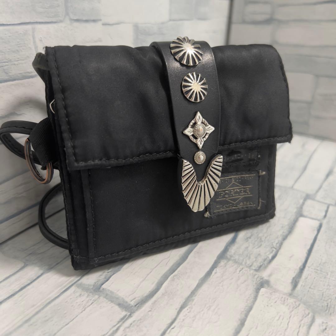 【限定・希少】ポーター×トーガ　ショルダーウォレット　財布　コラボ　黒　toga