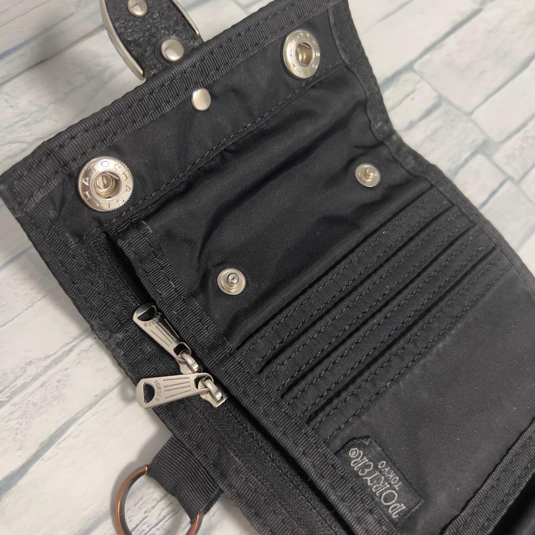 【限定・希少】ポーター×トーガ　ショルダーウォレット　財布　コラボ　黒　toga