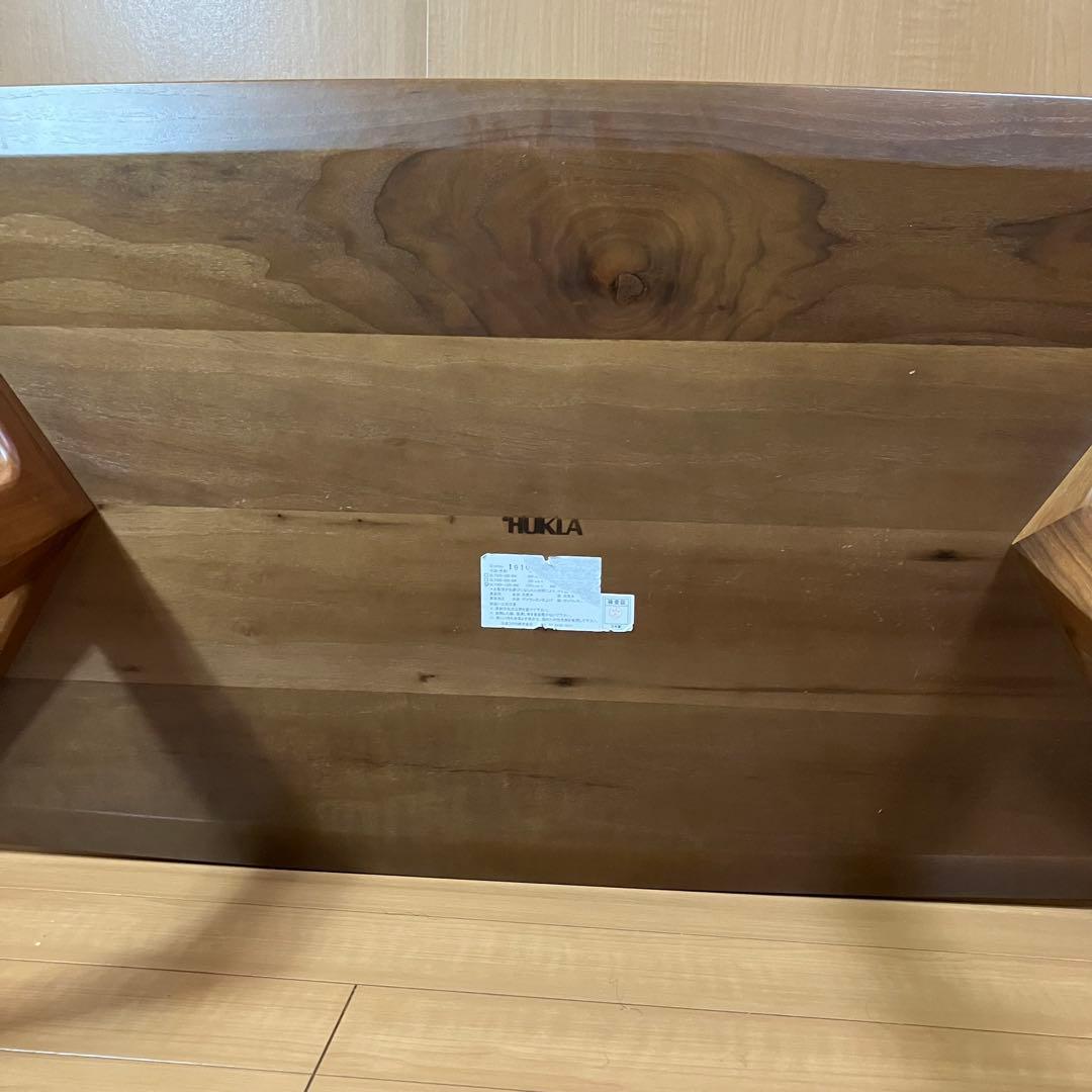 HUKLA 120 木製テーブル ローテーブル