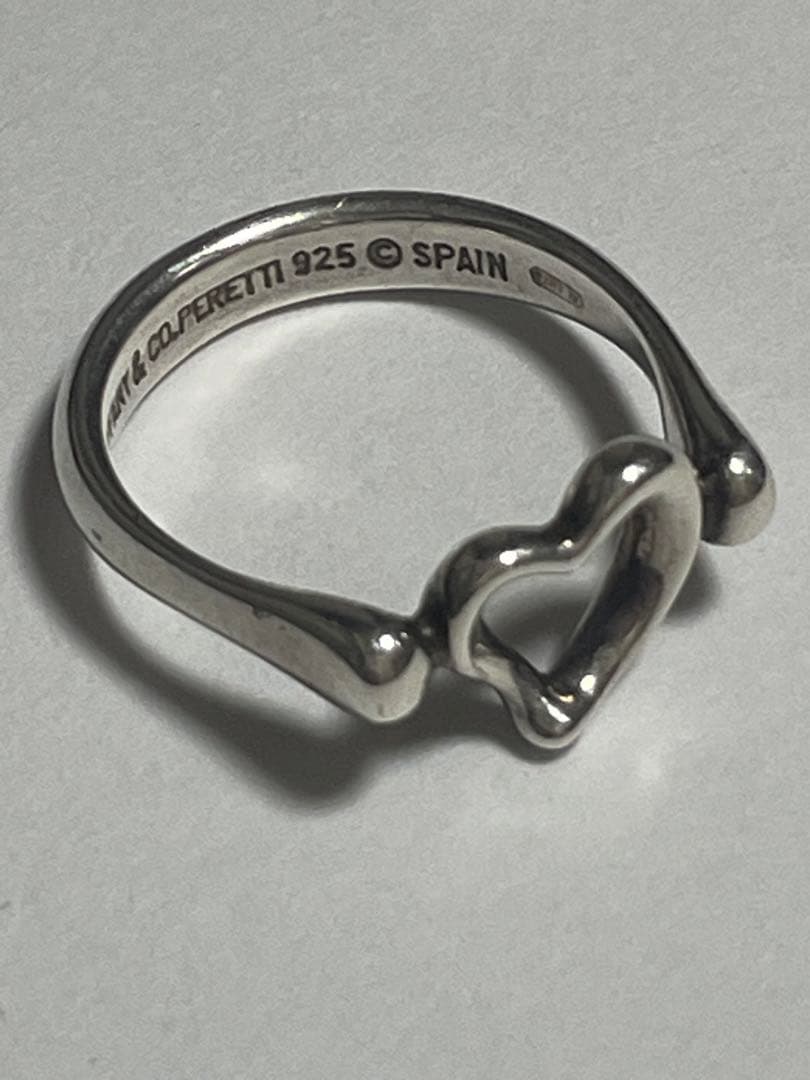 ティファニー　tiffany ハートリング　リング　約11号