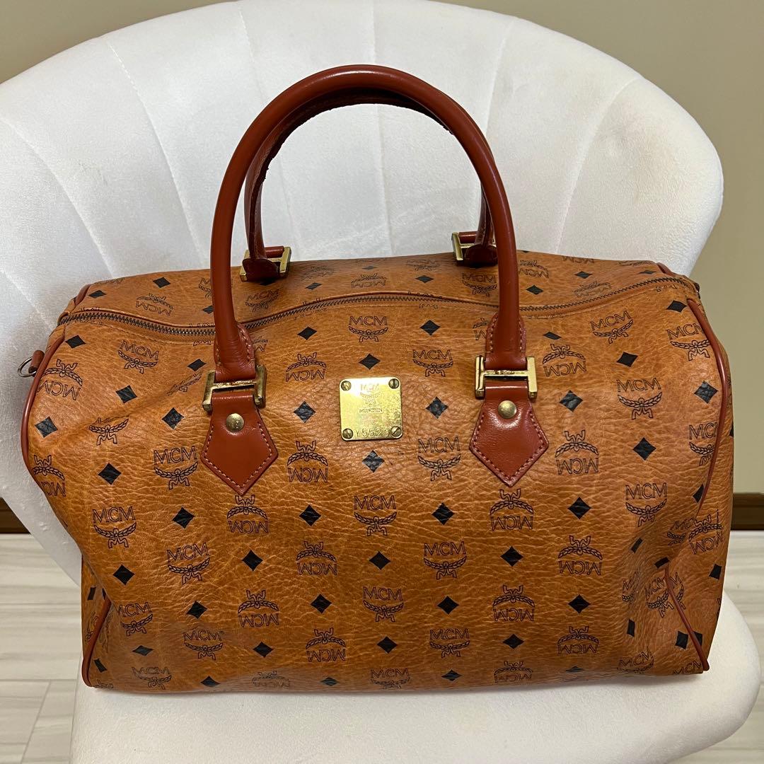 【値下げしました‼️】MCMボストンバック