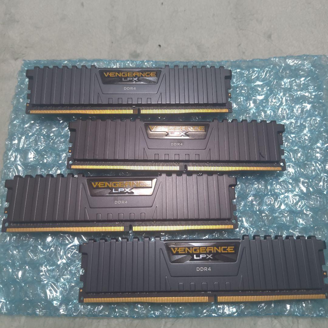 【8GB DDR4-2666 ４枚 計32GB】CORSAIR メモリ
