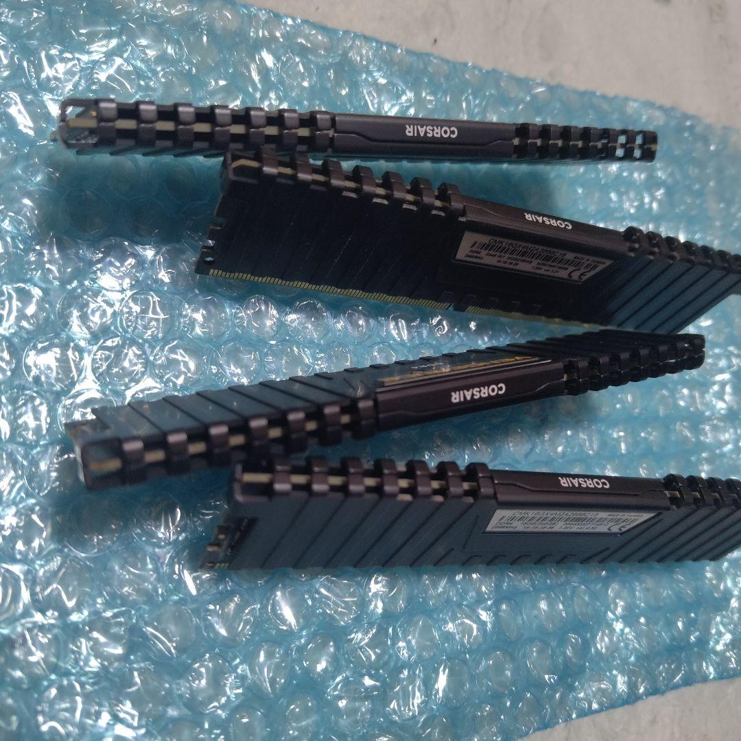 【8GB DDR4-2666 ４枚 計32GB】CORSAIR メモリ