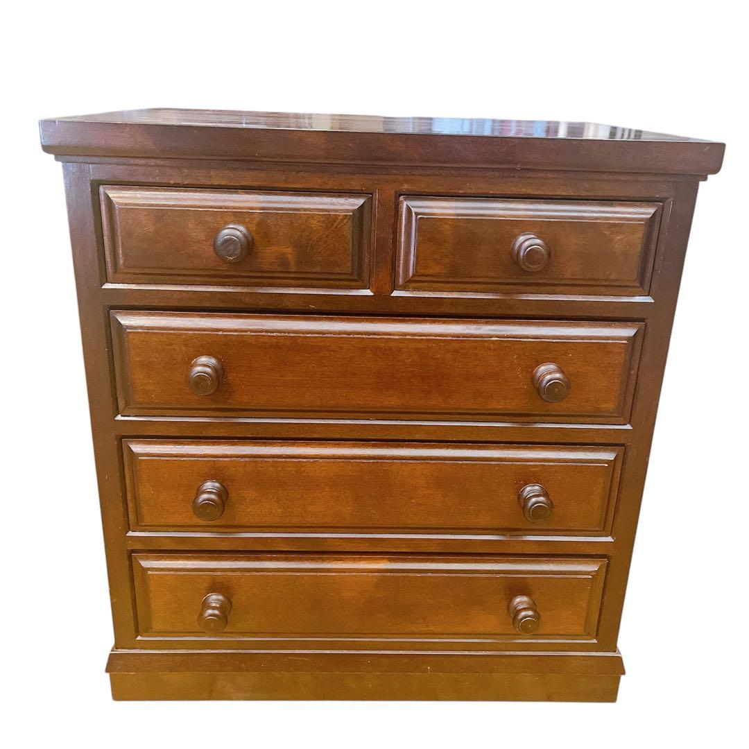 松本民芸家具 整理箪笥　チェスト 無垢材 民芸家具 和家具　ミズメザクラ