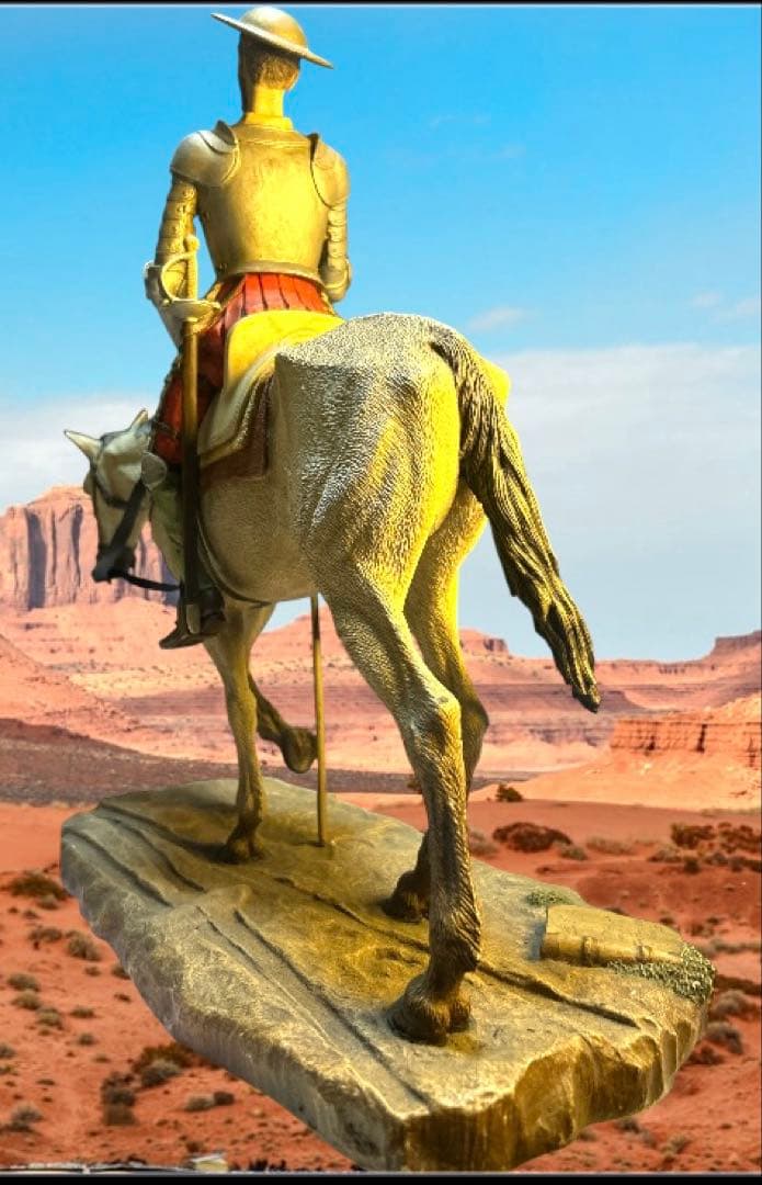 ドンキホーテ 置物　海外製　レア　2500分の112番　繊細な作品