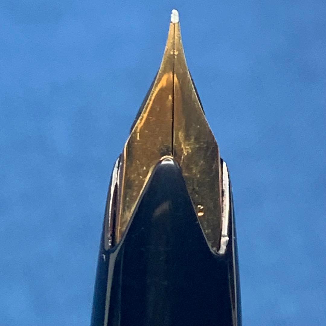 【希少特価】モンブラン　No.121 （過渡期モデル）万年筆18K EF