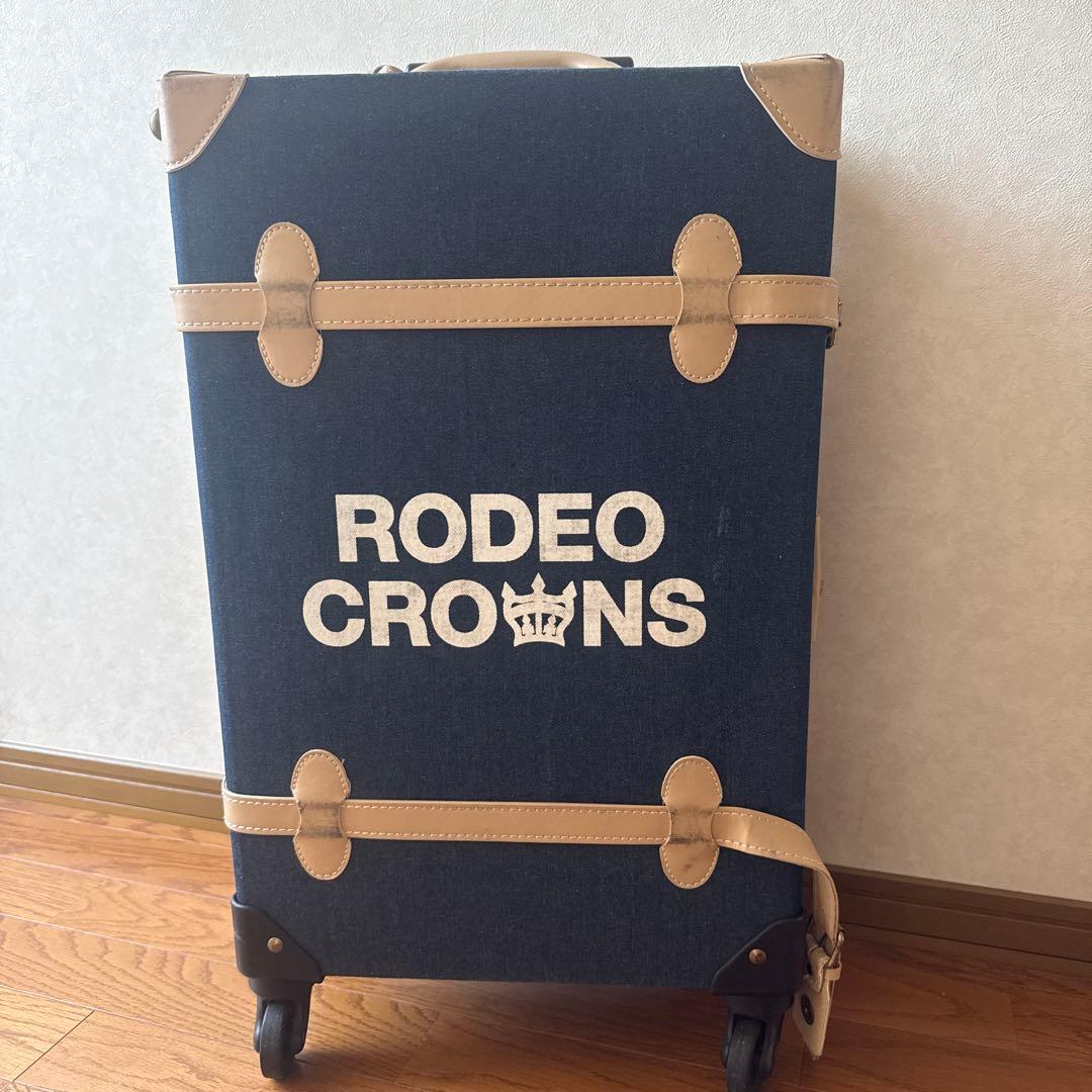RODEO CROWNS デニムキャリーケース