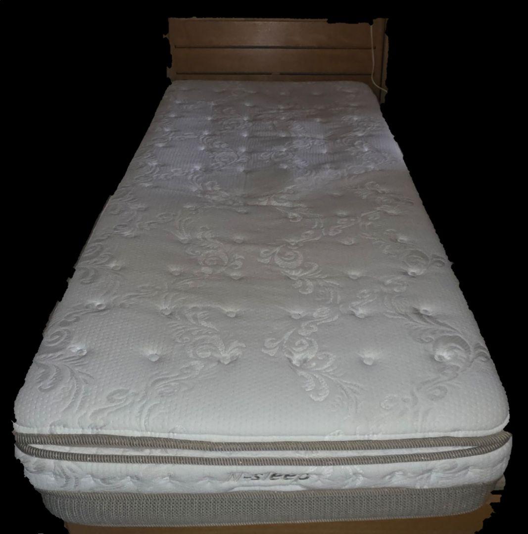 シングルマットレス＋フレーム ※直接引き取り限定 【2台セット】