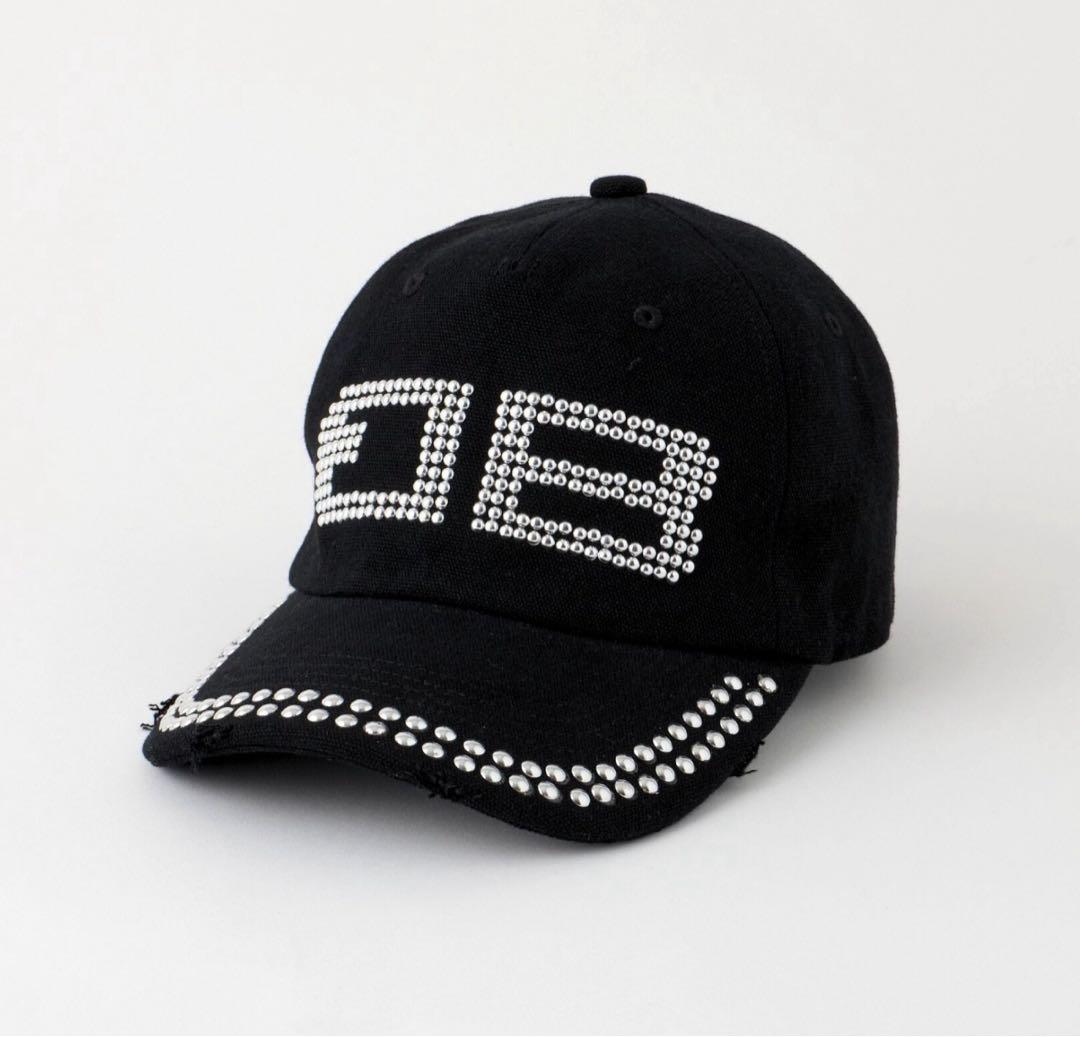 BEEDEN ブラックキャップ BD STUDS DAMAGE CAP