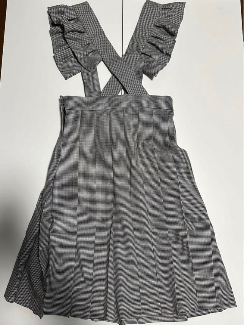 期間限定セール！！コムデギャルソンガール　 千鳥格子　ジャンパースカート