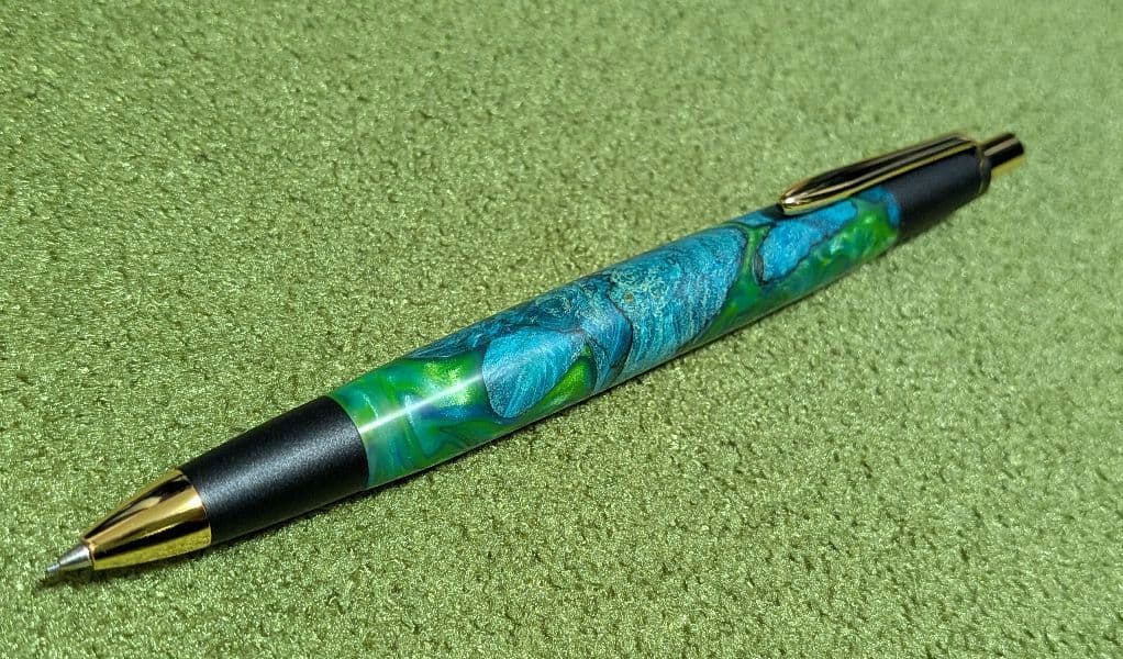 あけぼの工房　スタビライズドウッド×レジン　シャープペンシル