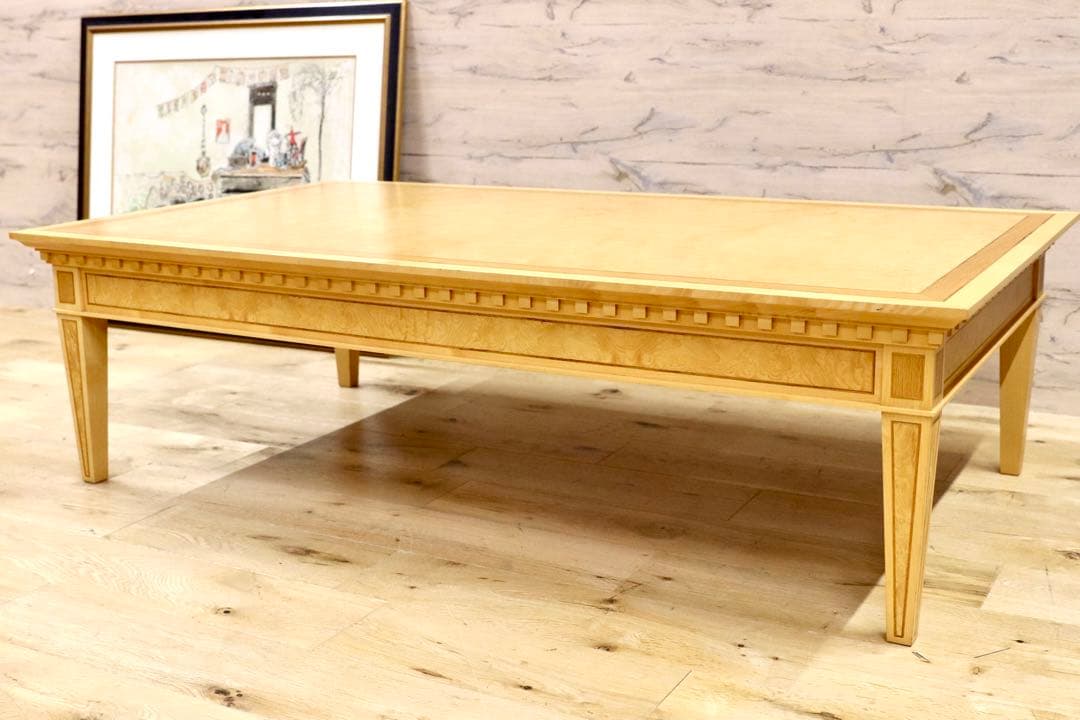 GMHF18○LINLEY / リンレイ シカモア材 センターテーブル リビング