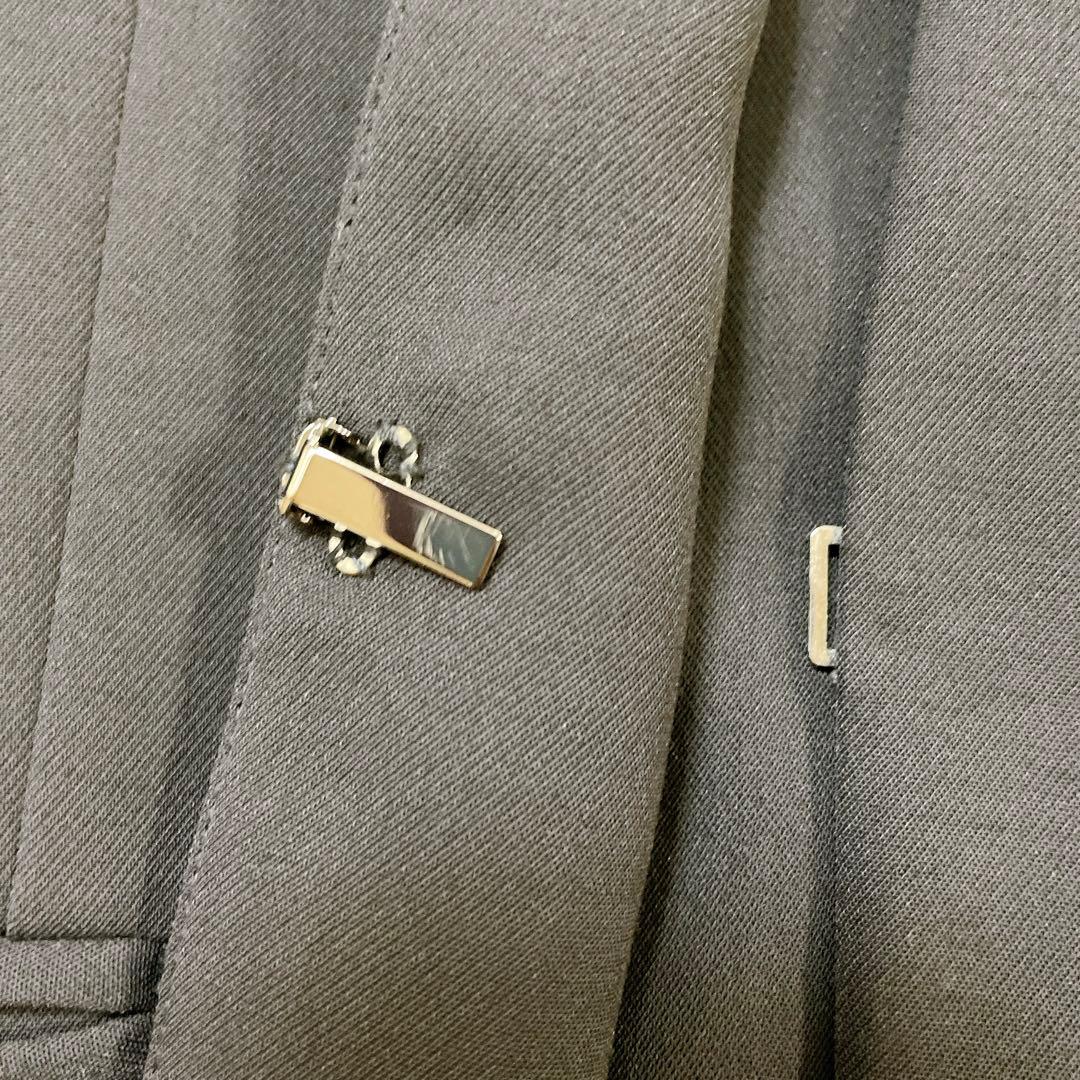 極美品✨プラステ　スーツセットアップ　ノーカラー　テーパード　紺　S 洗える