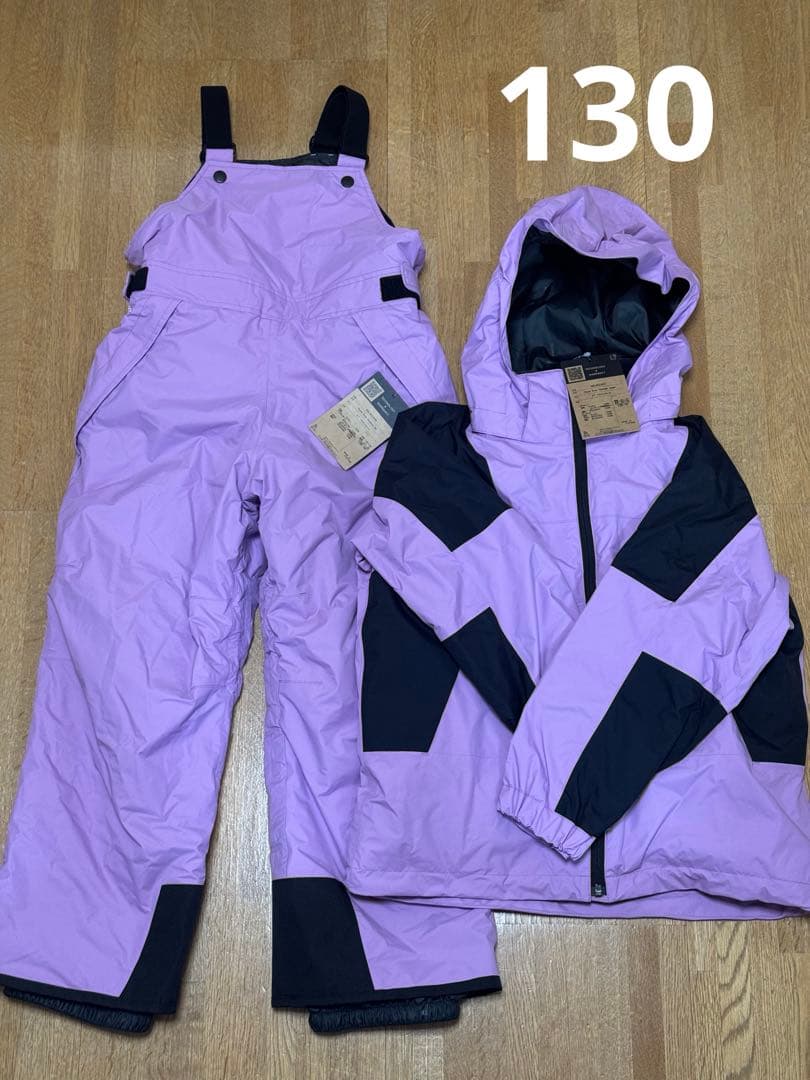 新品　ノースフェイス　130 スノーウェア　スキーウェア　キッズ