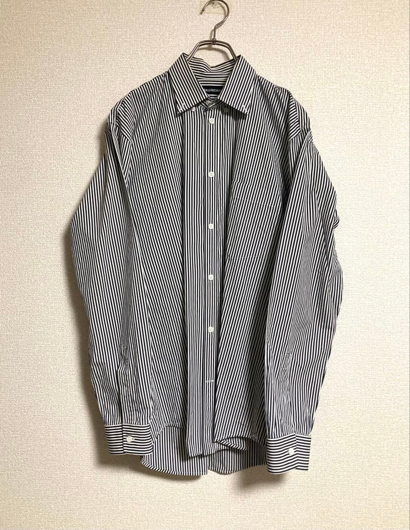 BALENCIAGA バレンシアガ バックロゴ シャツ