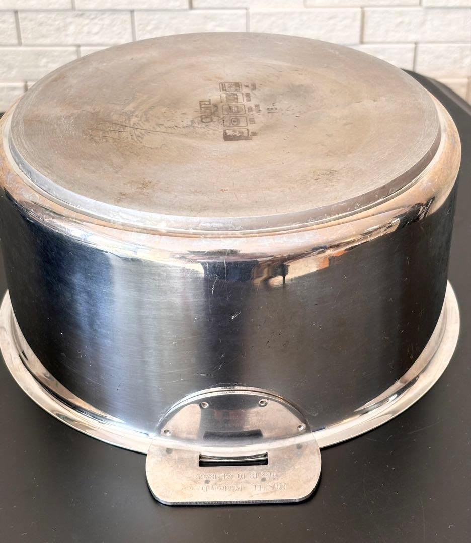 18cm CRISTEL クリステル　グラフィット 深鍋