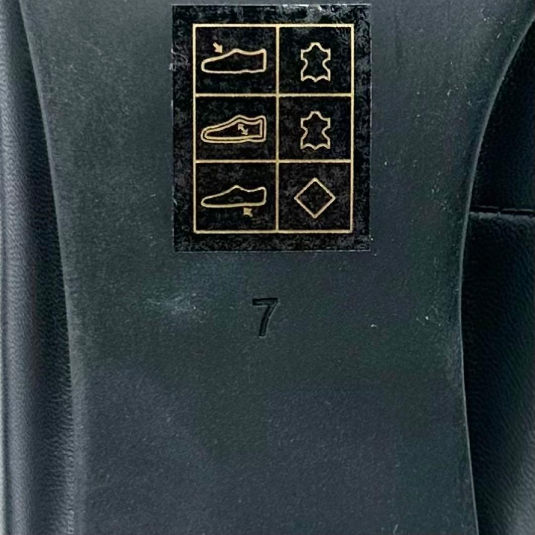 ほぼ未使用✨トリーバーチ BENTON レザー パンプス サークルロゴ 24cm