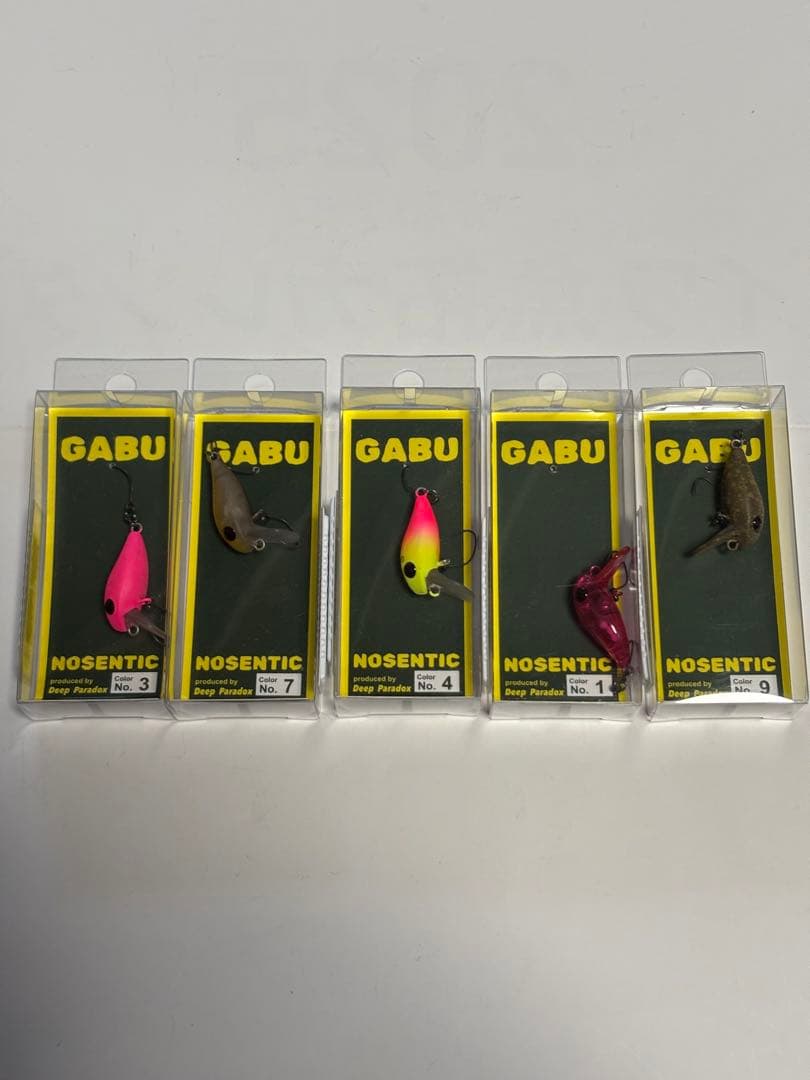 ノーセンティック ディープパラドックス ガブ チャートピンク　蛍光ピンク 緑龍