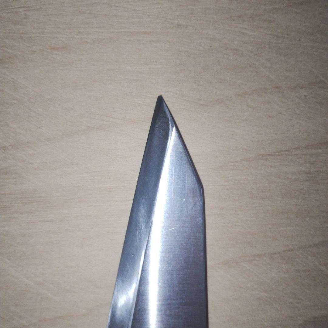 合羽橋　鍔屋　INOX本焼　左利き用　ガラスキ　全長295mm