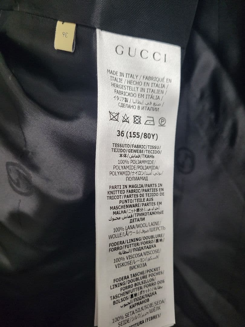 s*s様 新品 未使用 GUCCI アウター 羊毛