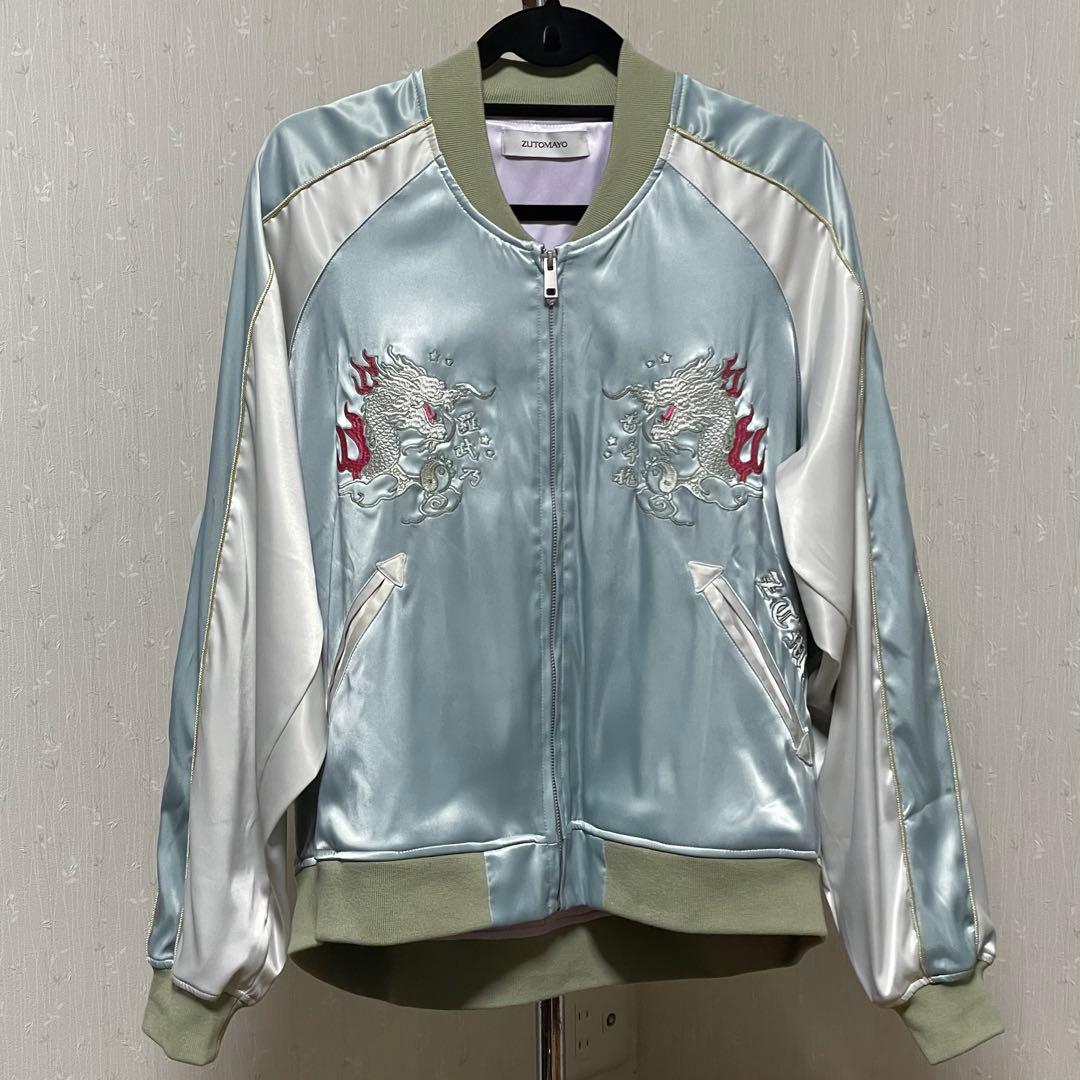 ずとまよ スカジャン｜香辛龍 スカジャン (Mint green)