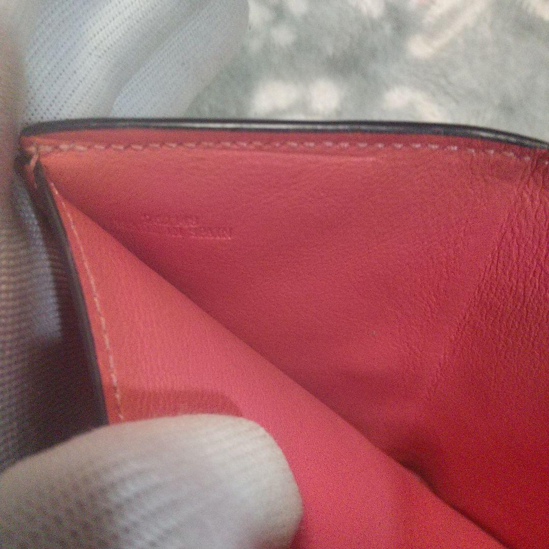 ロエベLOEWEバーティカルウォレットアナグラム　グレージュ