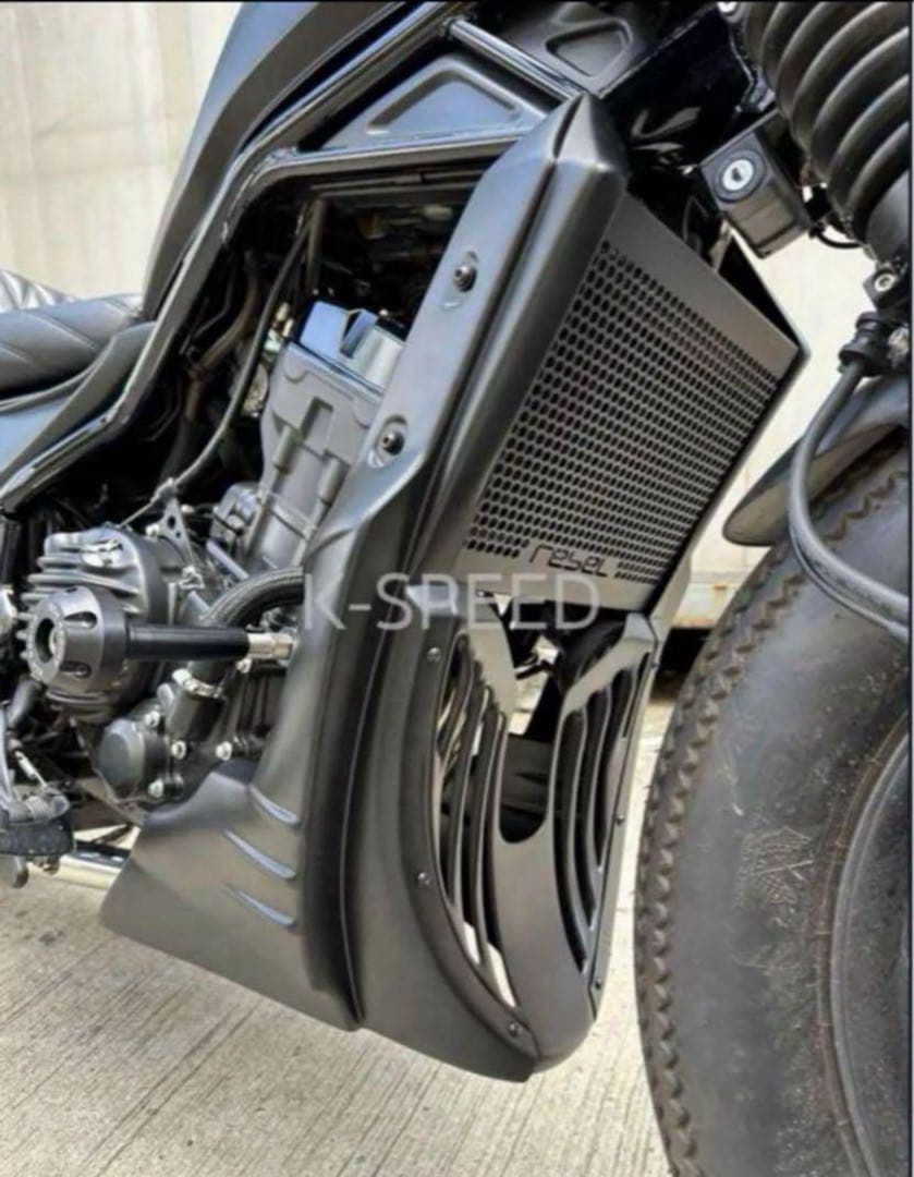 レブル250 2025年モデル　アンダーカウル Diablo RB0198