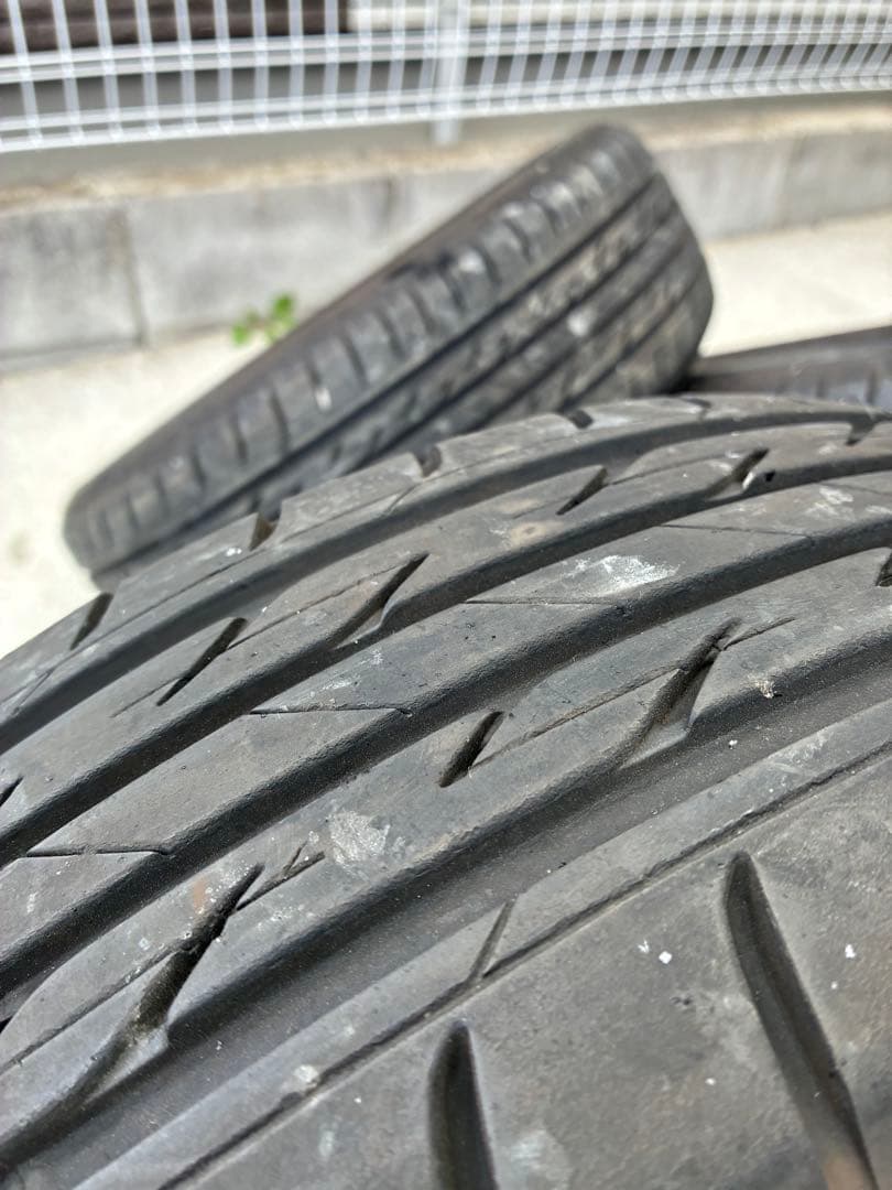 送料込み185/60r15ブリヂストン　ネクストリー22年製造4本セットバリ山
