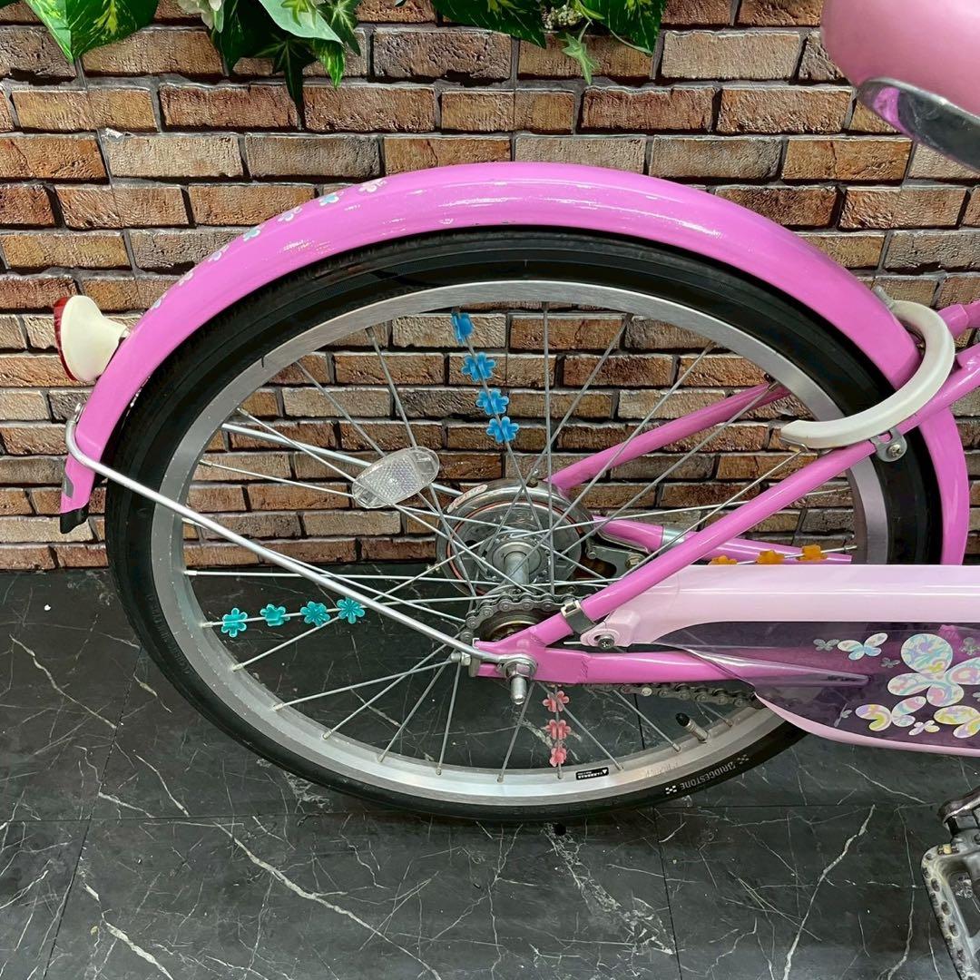 【96】子供用自転車 子供車 ブリヂストン ECOPAL ピンク 20インチ