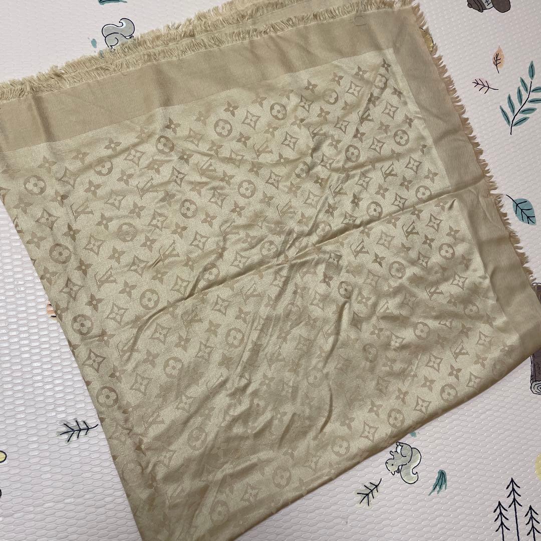 ルイヴィトン　ショール　モノグラム　ストール　LOUIS VUITTON