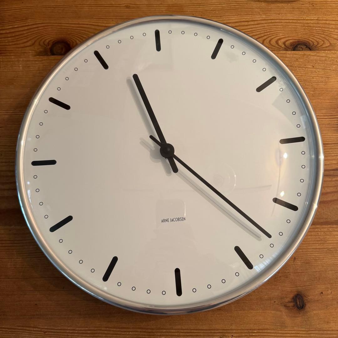 インテリア時計 ARNE JACOBSEN WALL clock CITY HALL