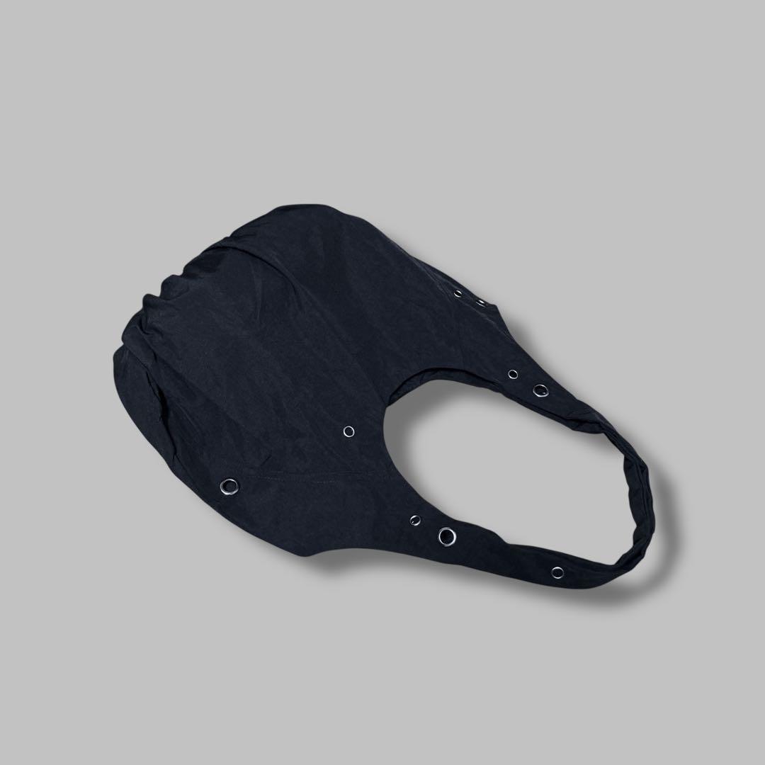 バッグ EYELETS NYLON TOTE BAG (BLACK) 3112B