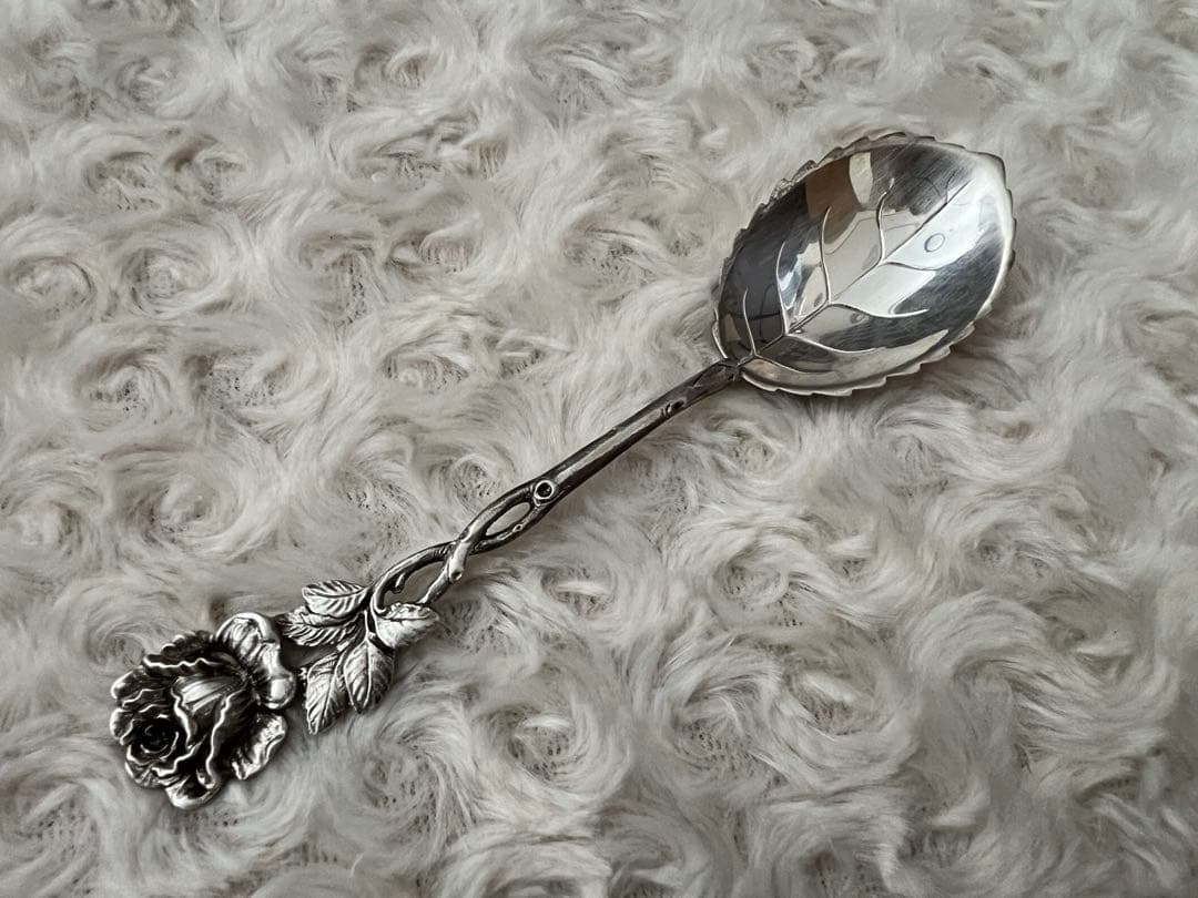 クリストフ バッハ　ドイツ　ヒルデスハイムローズ　スプーン〈１本〉銀製835