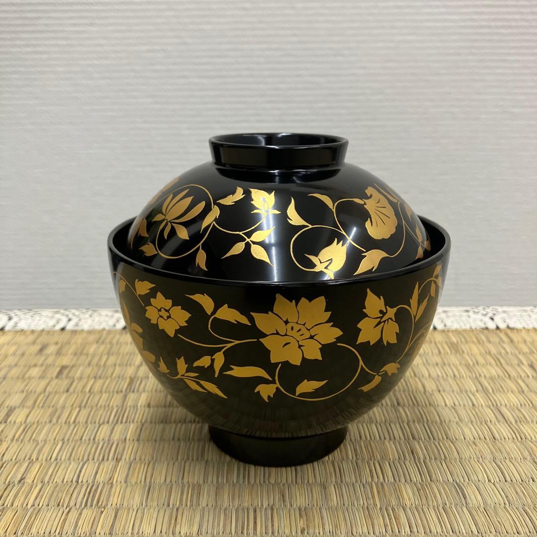 本漆仕上げお吸い物椀(乙造作)