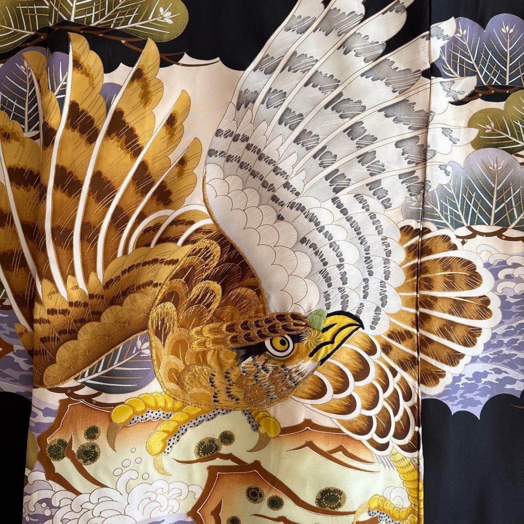 No.4 正絹　男の子お祝い着　長襦袢　のしめ 七五三