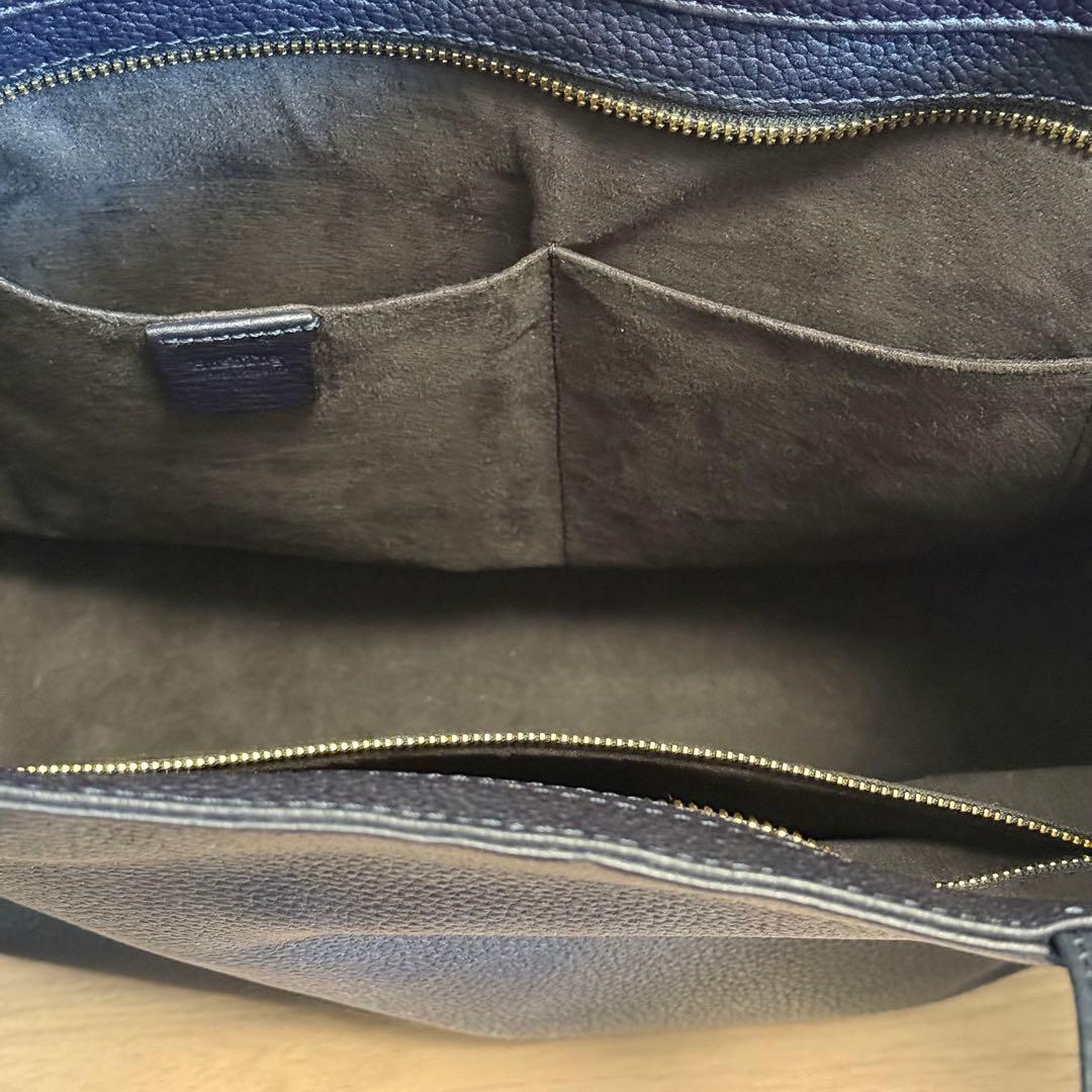 と*ー様 HushTug ハッシュタグ ビジネスバッグ レザートートバッグ ネイ