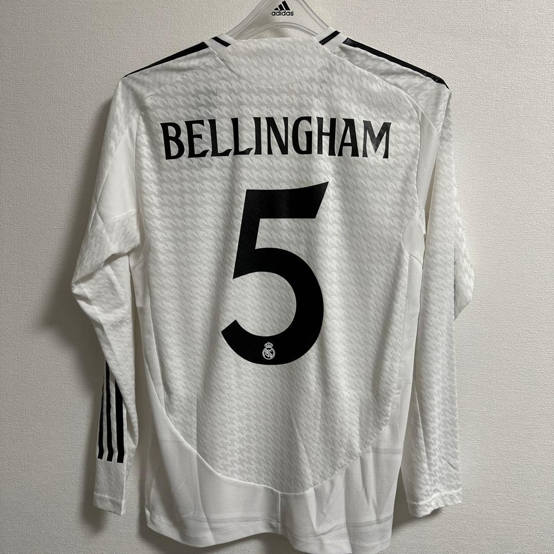 【正規品】ベリンガム レアルマドリード 24/25 オーセンティック 長袖ユニ