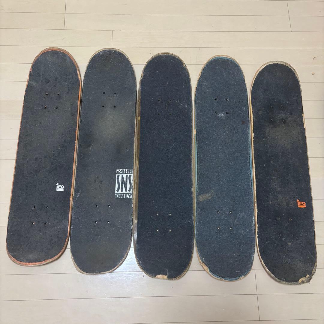 スケートボードデッキセット 15枚 廃デッキ